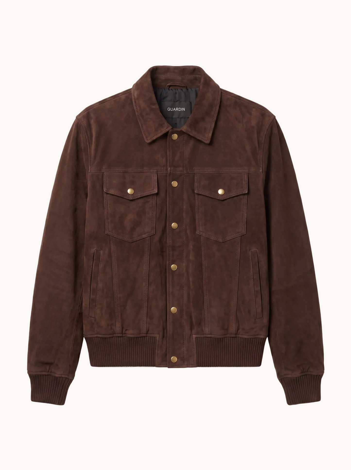 Ridge Bomber in Suede